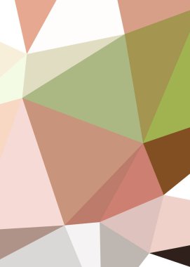 Soyut renkli arkaplan. Çokgen desen. Resim çizimi