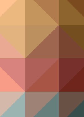 Soyut renk Düşük Poligonlar arkaplan, vektör illüstrasyonu 