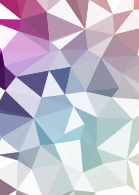 Soyut renk Düşük Poligonlar arkaplan, vektör illüstrasyonu 