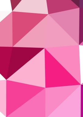 Soyut renk Düşük Poligonlar arkaplan, vektör illüstrasyonu 