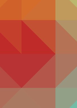 Soyut renk Düşük Poligonlar arkaplan, vektör illüstrasyonu 