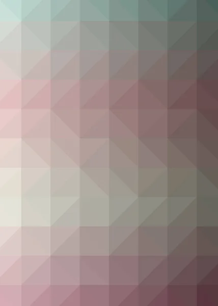 Abstrakt Färgstark Bakgrund Polygonalt Mönster Art Illustration — Stock vektor