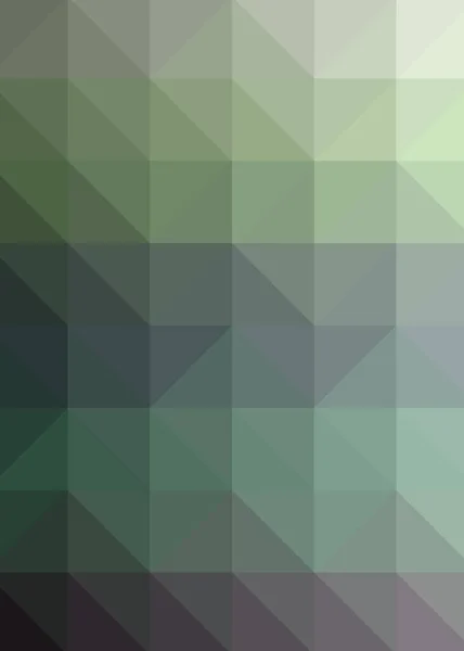 Abstrakt Färgstark Bakgrund Polygonalt Mönster Art Illustration — Stock vektor