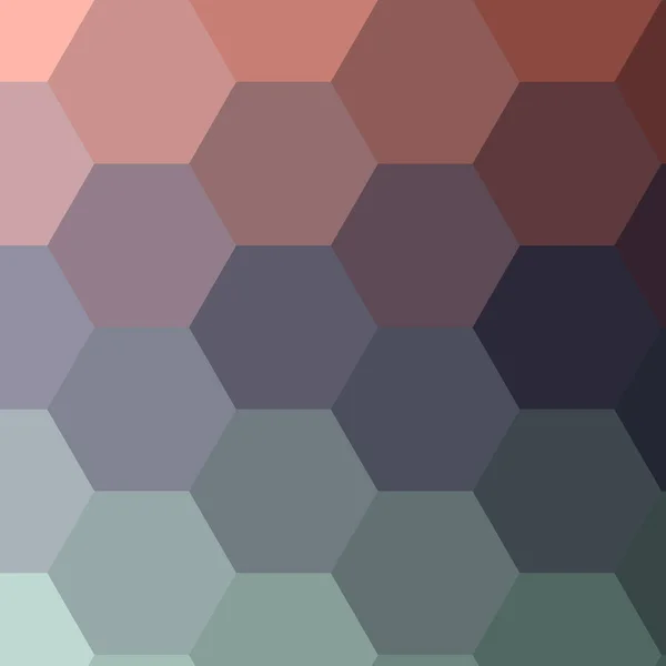 Fondo Patrón Geométrico Polygone Fondo Diseño Textura Azulejos Color Filas — Archivo Imágenes Vectoriales