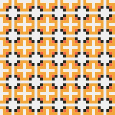 soyut çapraz desen, vektör illüstrasyonu 