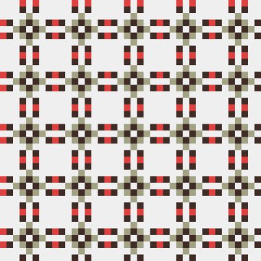 soyut çapraz desen, vektör illüstrasyonu 