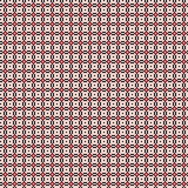 Soyut Çapraz Düzen, hesaplama sanatı çizimi