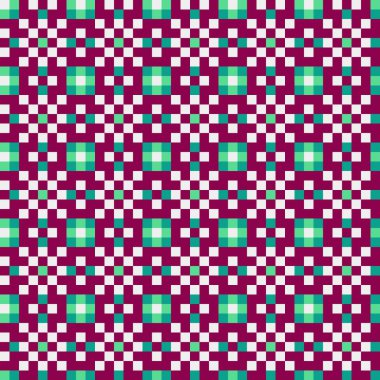 Soyut Çapraz Düzen, hesaplama sanatı çizimi