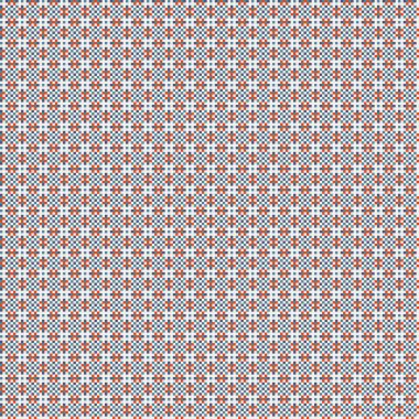 Soyut Çapraz Düzen, hesaplama sanatı çizimi