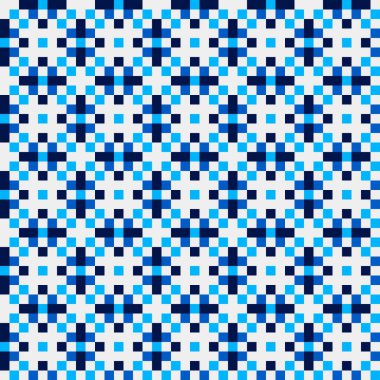 Soyut Çapraz Düzen, hesaplama sanatı çizimi