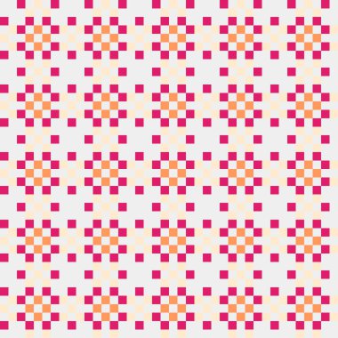 Soyut Çapraz Düzen, hesaplama sanatı çizimi