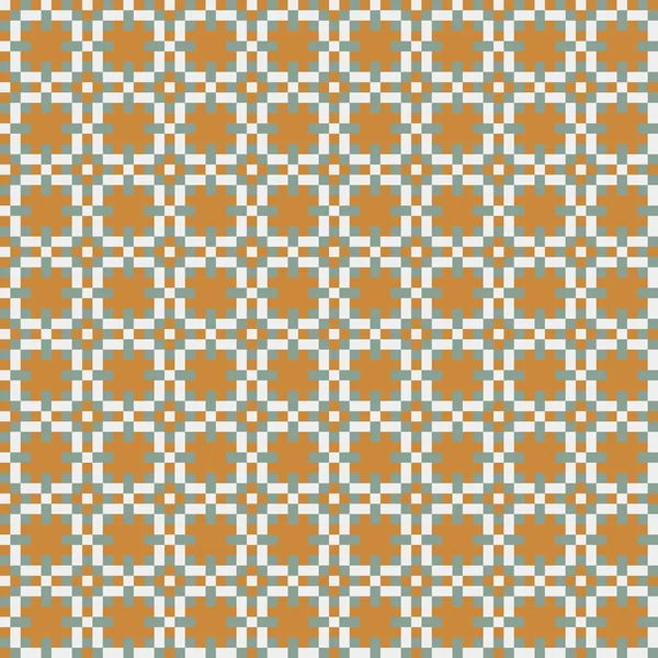 Abstrait Cross Pattern Illustration Art Computationnel — Image vectorielle