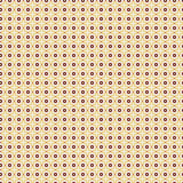 Patrón Cruzado Abstracto Ilustración Arte Computacional — Vector de stock