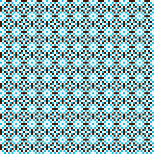 Astratto Croce Pattern Illustrazione Arte Computazionale — Vettoriale Stock