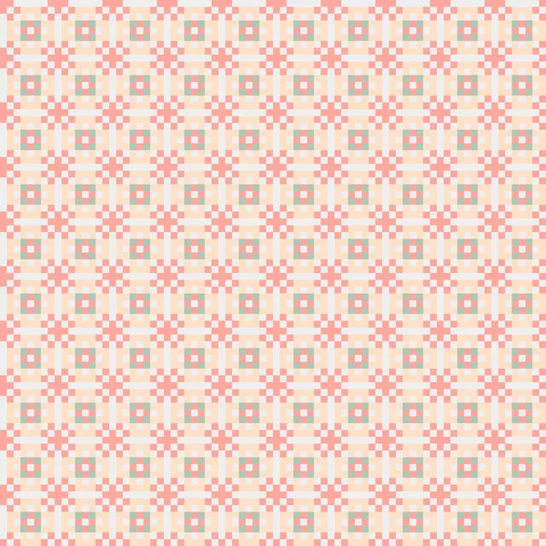 Abstrait Cross Pattern Illustration Art Computationnel — Image vectorielle
