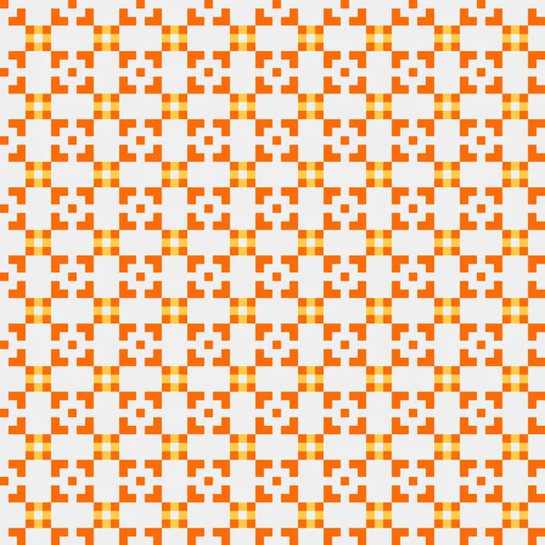 Abstrait Cross Pattern Illustration Art Computationnel — Image vectorielle