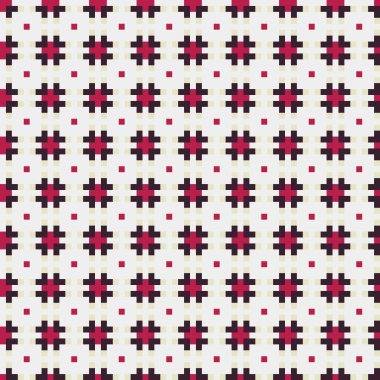 Soyut Çapraz Desen Vektör Sanatı Çizimi