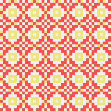 Soyut Çapraz Desen Vektör Sanatı Çizimi