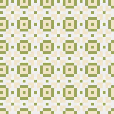 Geometrik şekilli kusursuz desen vektör çizimi