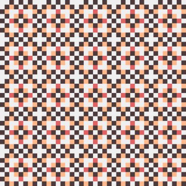 Soyut geometrik süslemesiz desen. tasarım arkaplanı, vektör illüstrasyonu