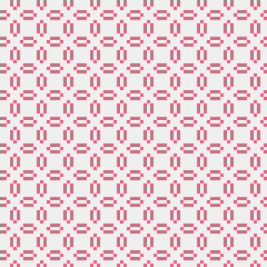 Geometrik şekilli kusursuz desen vektör çizimi