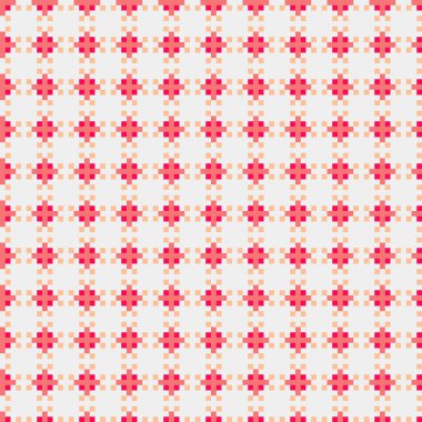 Soyut çapraz desenli üretken hesaplama sanatı çizimi 