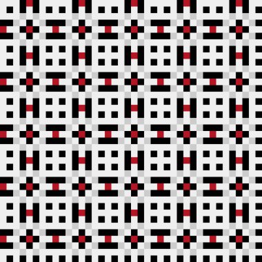 Geometrik şekilli kusursuz desen. vektör illüstrasyonu