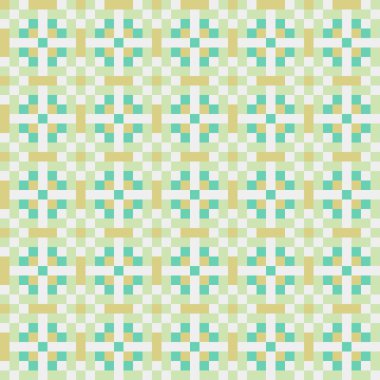 Kareler ve kare şekilli soyut geometrik desen