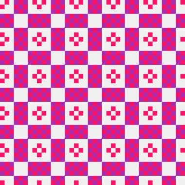 Soyut Çapraz Desen Vektör Sanatı Çizimi