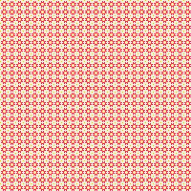 Soyut geometrik desen üretken hesaplama sanatı illüstrasyonu, fayans renk parçalarının taklidi