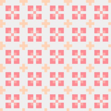 Soyut geometrik süslemesiz desen. tasarım arkaplanı, vektör illüstrasyonu