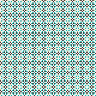 Soyut çapraz desenli üretken hesaplama sanatı çizimi 