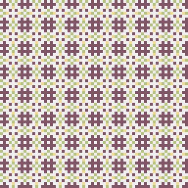 Soyut Çapraz Desen Vektör Sanatı Çizimi