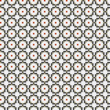 Soyut Çapraz Desen Vektör Sanatı Çizimi