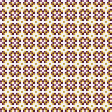 Soyut çapraz desenli üretken hesaplama sanatı çizimi 