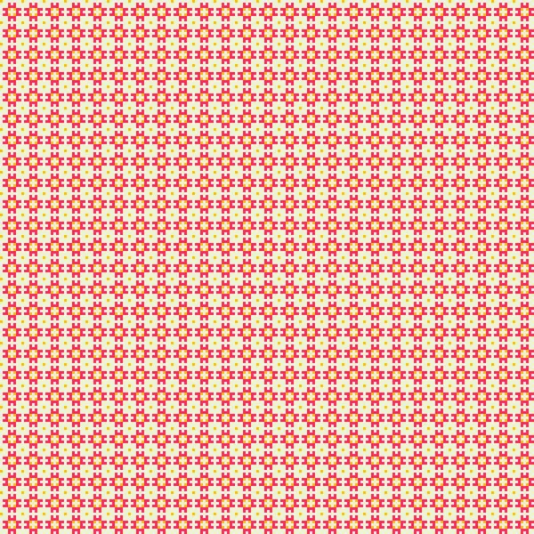 Schéma Géométrique Abstrait Illustration Numérique Générative Art Imitation Tuiles Pièces — Image vectorielle