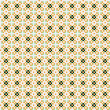 Soyut çapraz desenli üretken hesaplama sanatı çizimi 