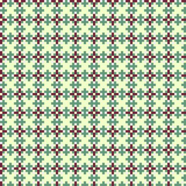 Soyut Çapraz Desen Vektör Sanatı Çizimi