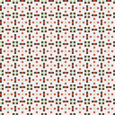 Soyut çapraz desenli üretken hesaplama sanatı çizimi 