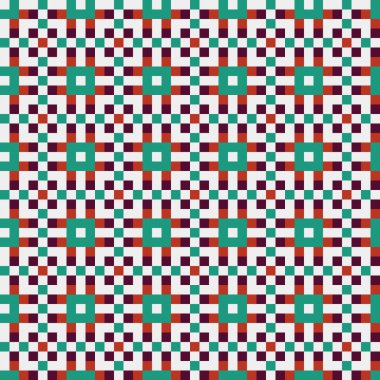 Soyut Çapraz Desen Vektör Sanatı Çizimi