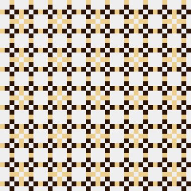 Soyut çapraz desenli üretken hesaplama sanatı çizimi 