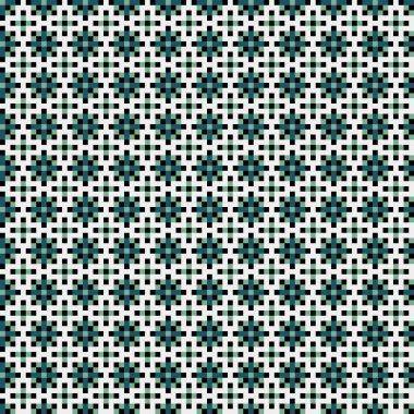 Soyut çapraz desenli üretken hesaplama sanatı çizimi 