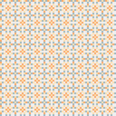 Soyut çapraz desenli üretken hesaplama sanatı çizimi 