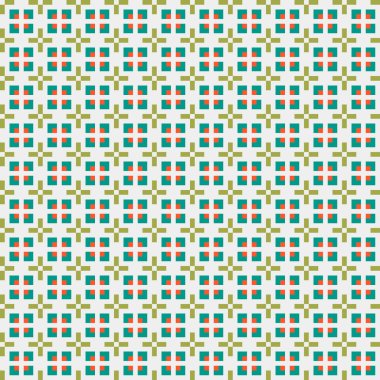 Soyut Çapraz Desen Vektör Sanatı Çizimi