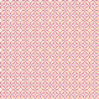 Kareler ve noktalarla soyut geometrik desen. vektör illüstrasyonu