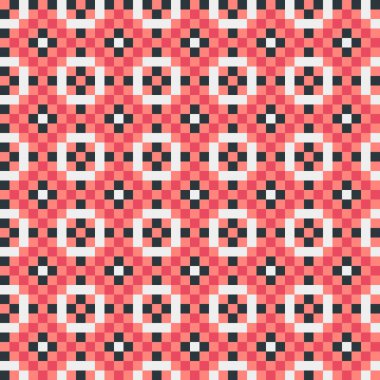 Soyut Çapraz Desen Vektör Sanatı Çizimi