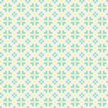 Soyut çapraz desenli üretken hesaplama sanatı çizimi 