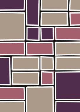 soyut geometrik şekiller, üretken sanat, vektör illüstrasyonu