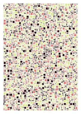 Ofset Quads üretken sanat arkaplanı 