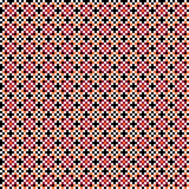 Soyut Çapraz Desen Vektör Sanatı Çizimi